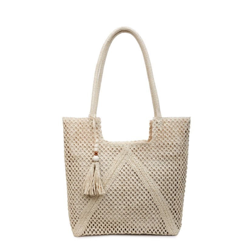 Macrame Shopping Bag LoungeYard — product view 4