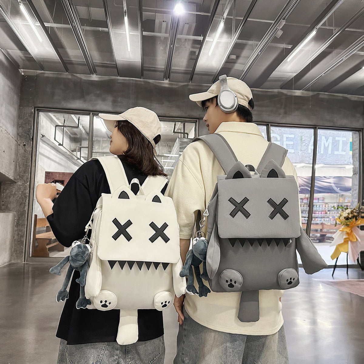 Fun Monster-Themed Backpack LoungeYard — product view 2