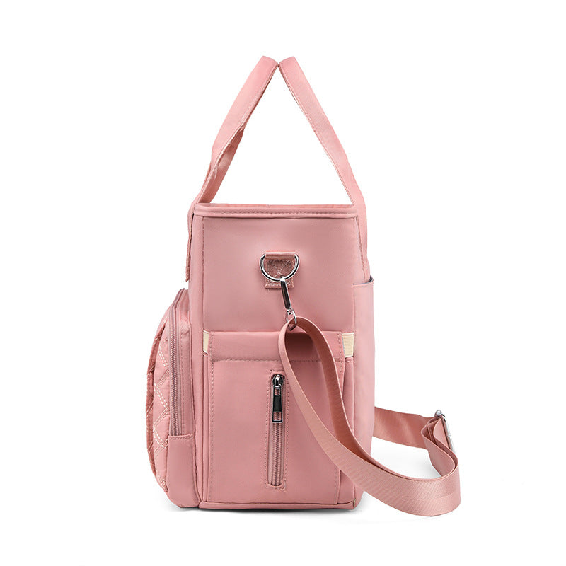 Quilted Multi-Compartment Tote Bag LoungeYard — product view 5