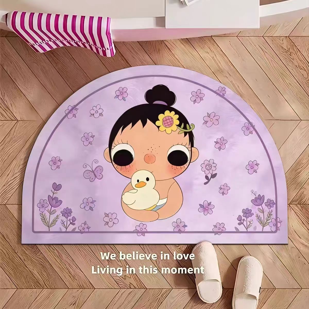 Cartoon Character Bath Mat — product view 2