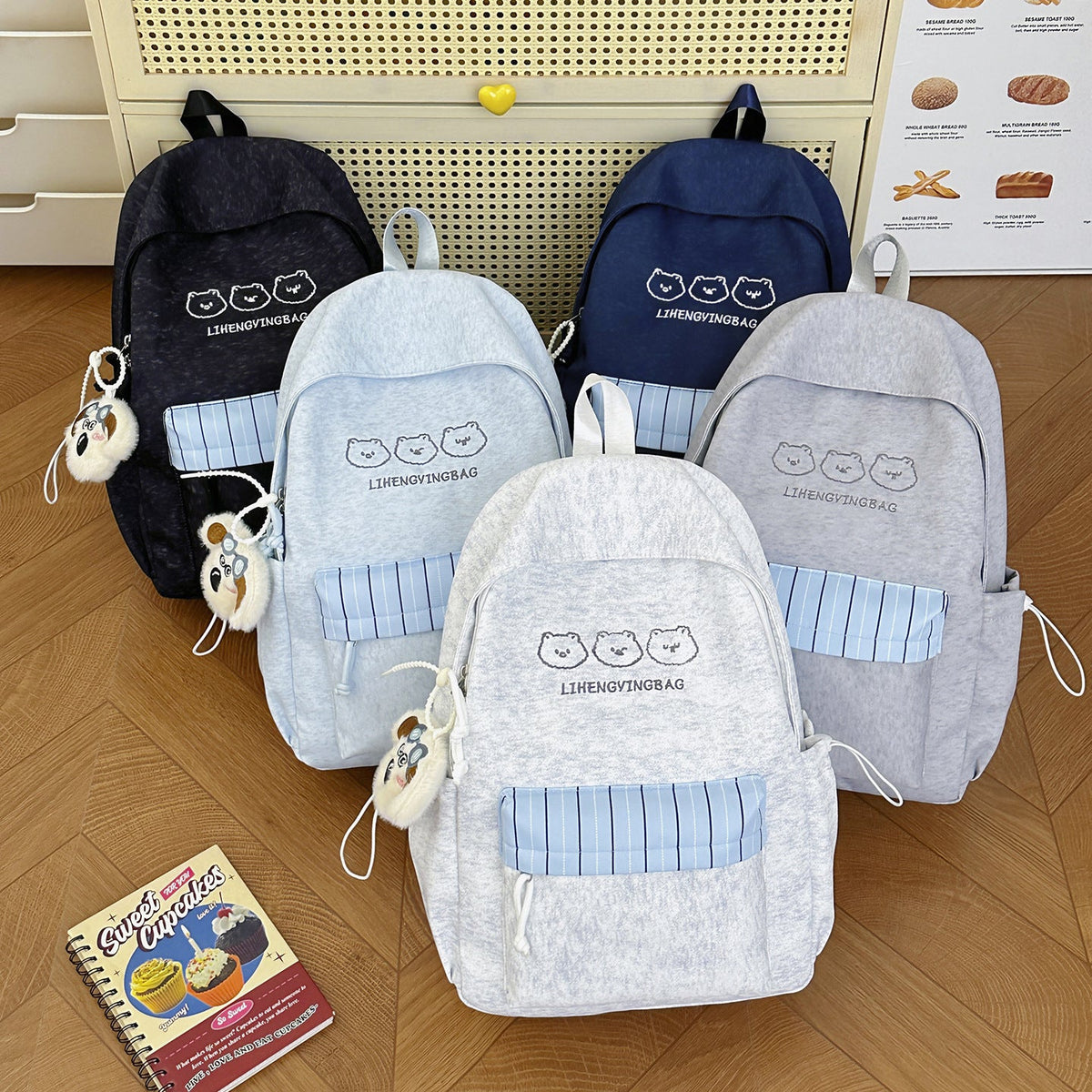 Fun-Themed Casual Backpack LoungeYard 1791204849 — product view 4