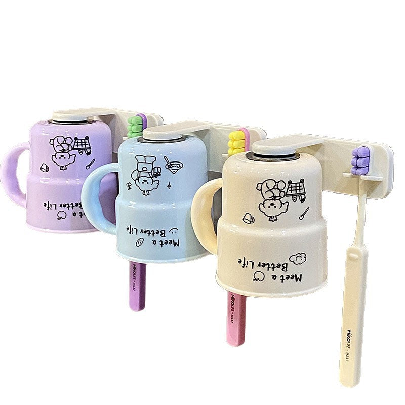 Wall-mounted cup holder with creative and playful design LoungeYard — product view 5
