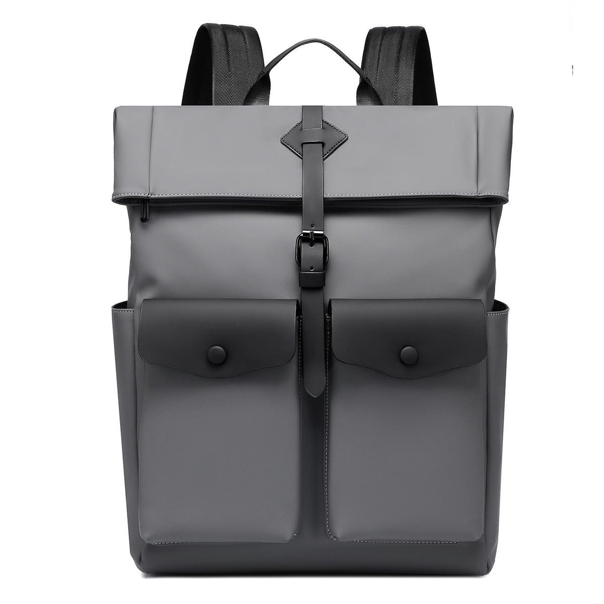 Robust Urban Backpack with Practical Compartments and Water-Repellent Material LoungeYard — product view 4
