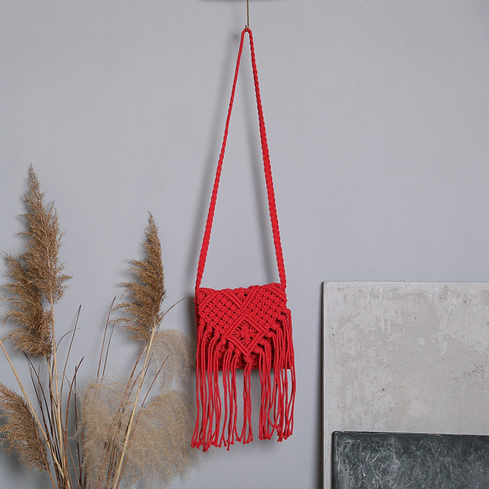 Macrame Shoulder Bag LoungeYard — product view 7