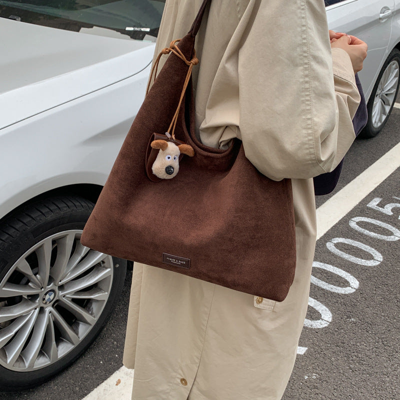 Soft Suede Hobo Bag LoungeYard — product view 2