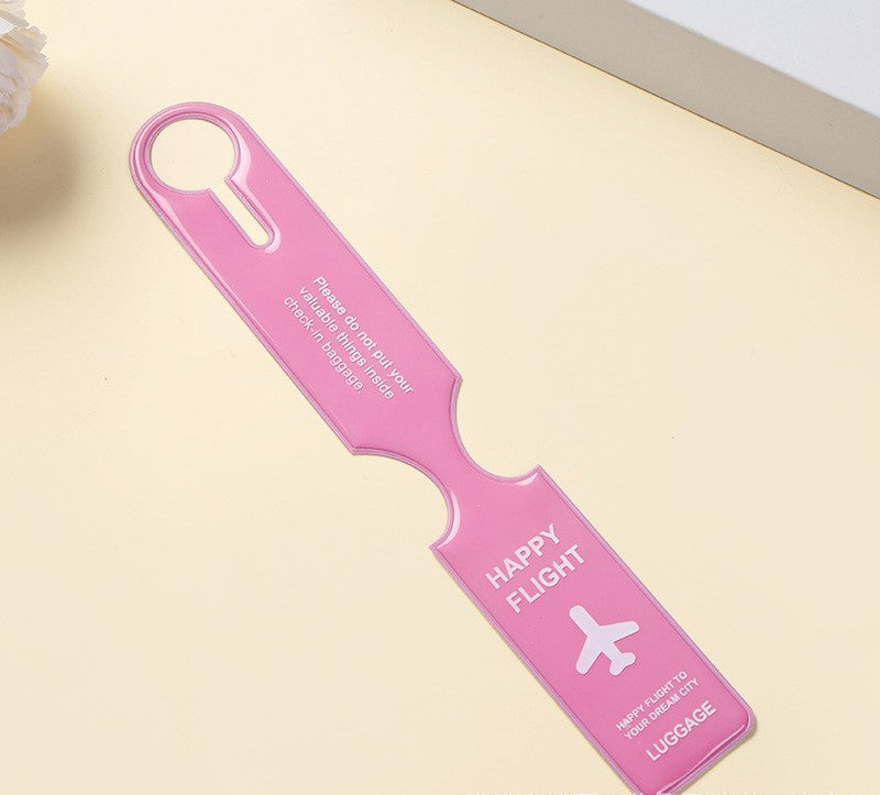 reflective PVC luggage handle wrap tag with secure snap closure LoungeYard — product view 5