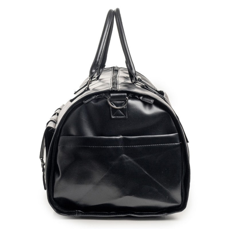 Premium Leather Duffel Bag LoungeYard — product view 3