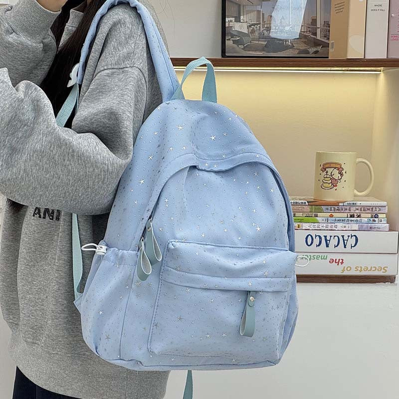 Star-Embellished Backpack LoungeYard — product view 5