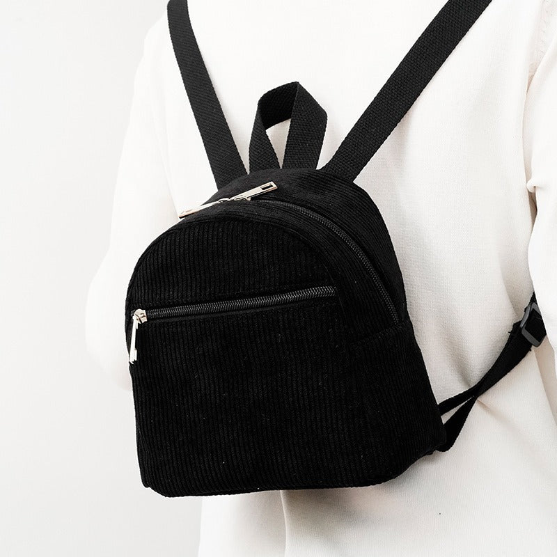 Mini Backpack in Cute Strawberry Design LoungeYard — product view 3