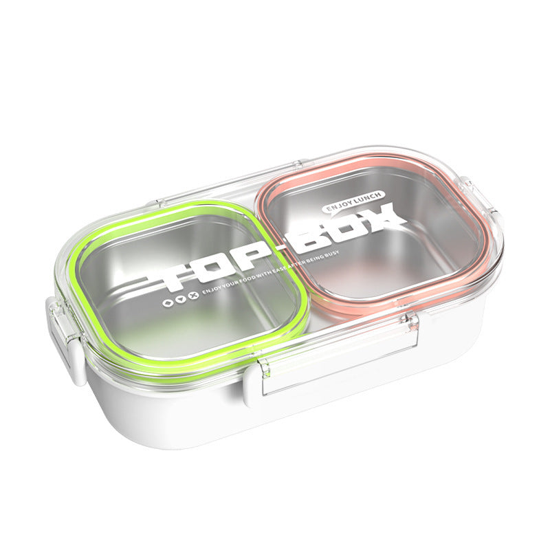 Triple-Compartment Food Storage Container — product view 6