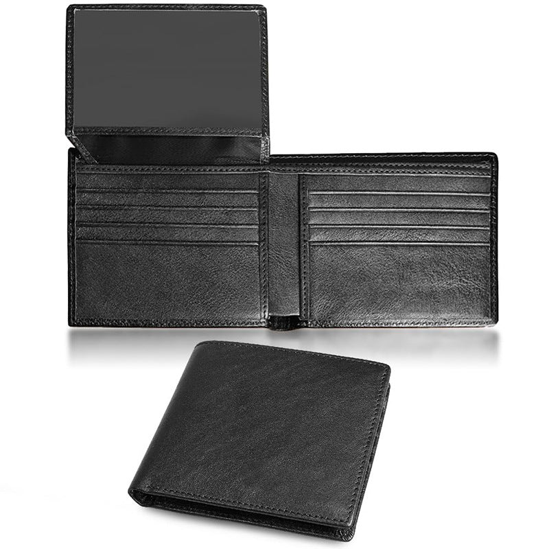 Classic Tri-Fold Leather Wallet LoungeYard — product view 6