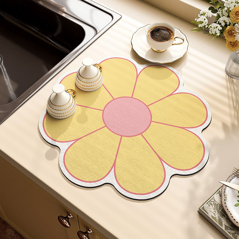 Decorative Flower-Shaped Table Mat Bowlift — product view 7