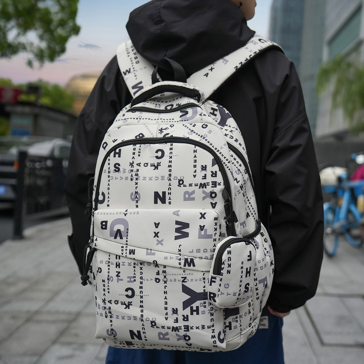 Modern Lightweight Backpack LoungeYard — product view 2