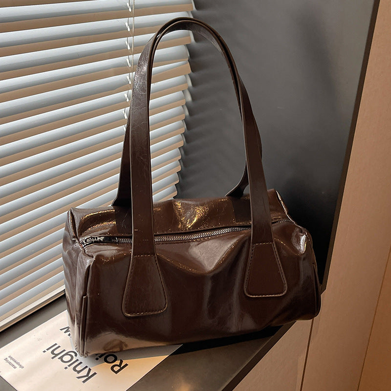 Elegant Glossy Handheld Tote Bag — product view 4