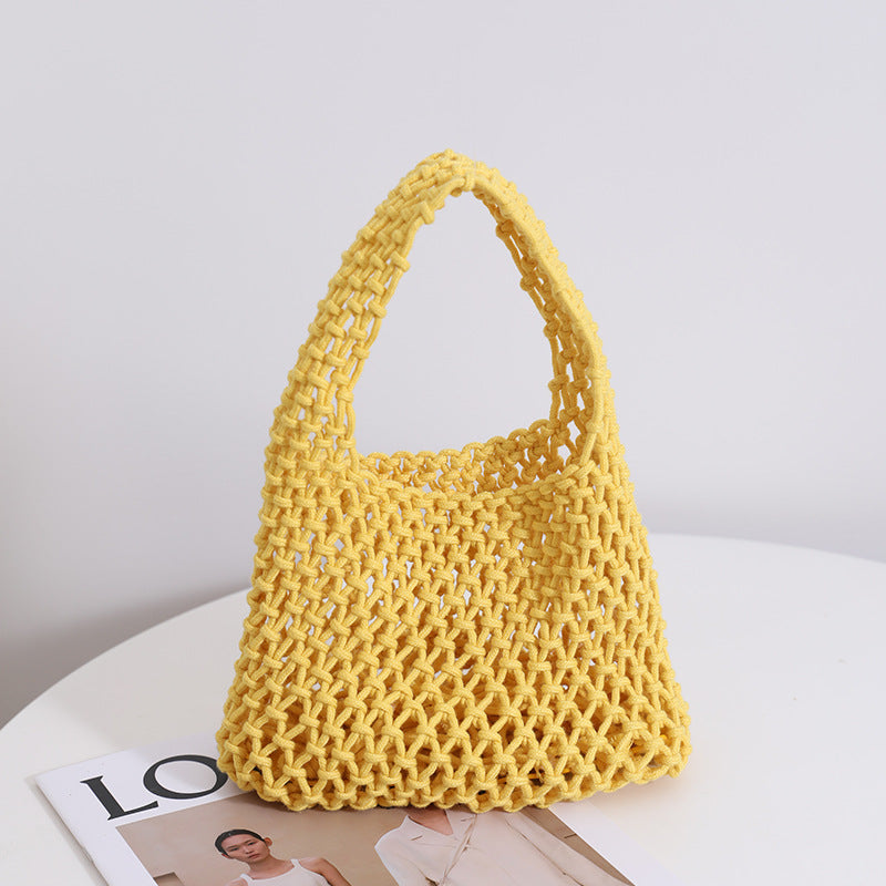 Hand-knotted Trend Bag LoungeYard — product view 3
