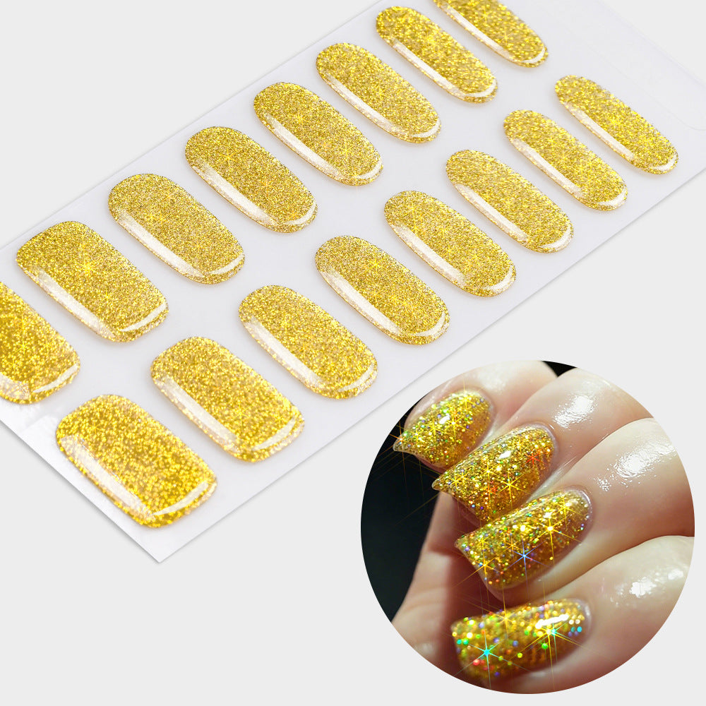 Glittering Gel Nail Wraps — product view 6