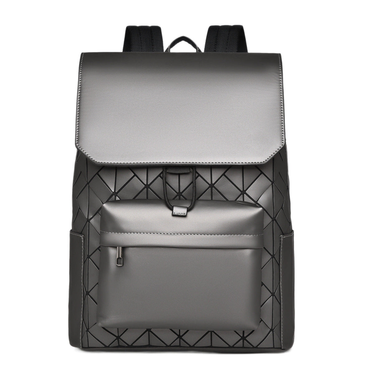 Stylish Geometric Pattern Backpack LoungeYard — product view 3