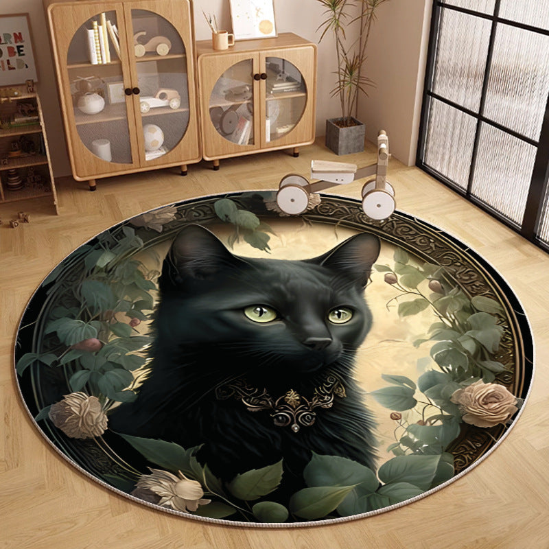 Artistic Round Area Rug Bowlift — product view 5