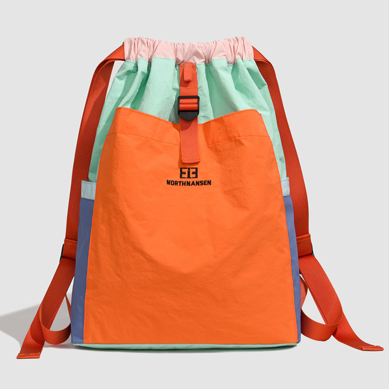 Colorful Drawstring Backpack LoungeYard — product view 5