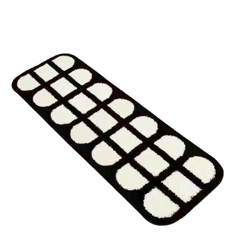 Modern Abstract Geometric Area Rug Bowlift — product view 5
