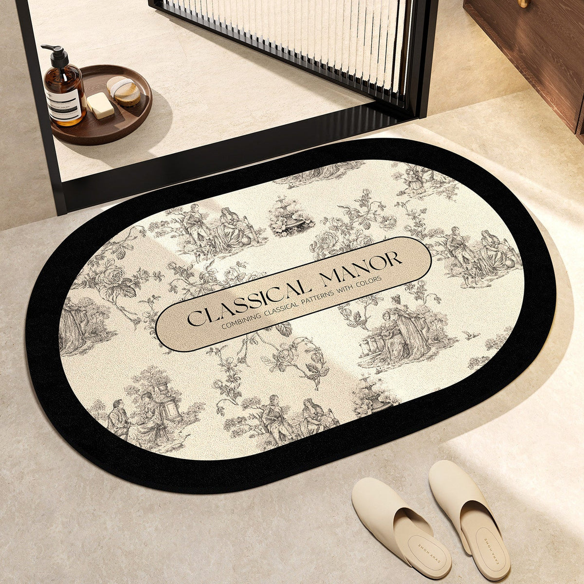 Decorative Bath Rug LoungeYard — product view 6