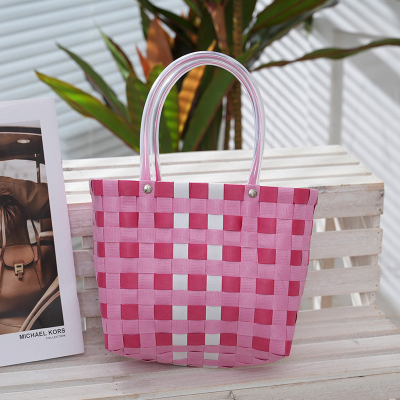 Woven Basket Bag LoungeYard — product view 5