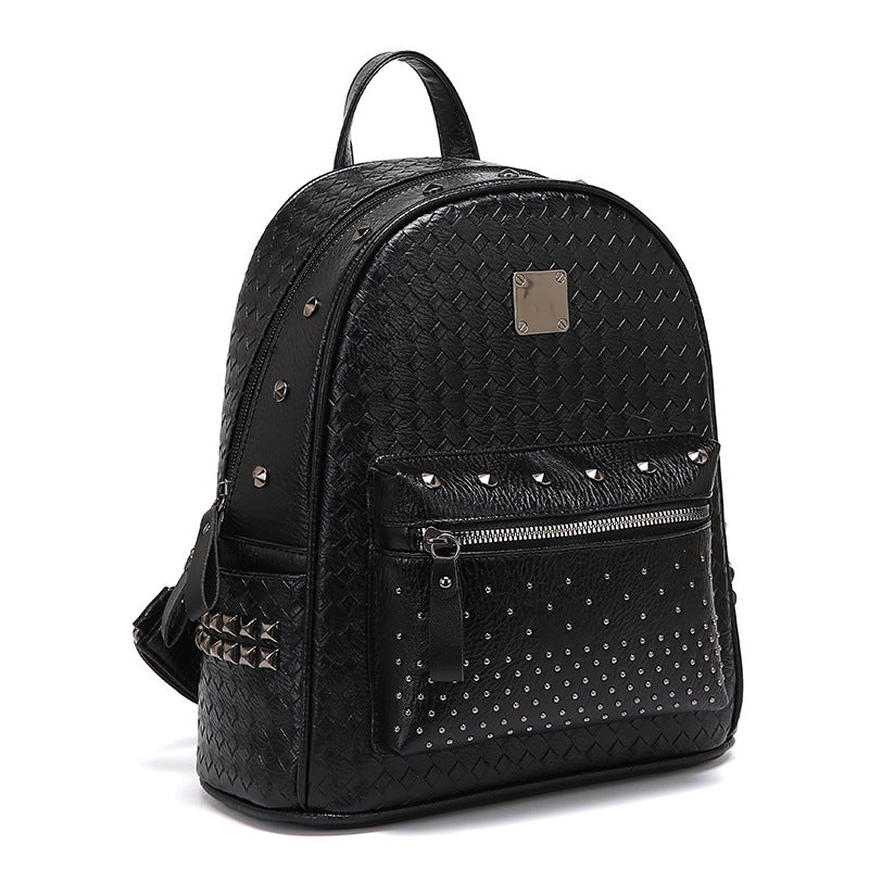 Studded Leather Backpack LoungeYard — product view 2