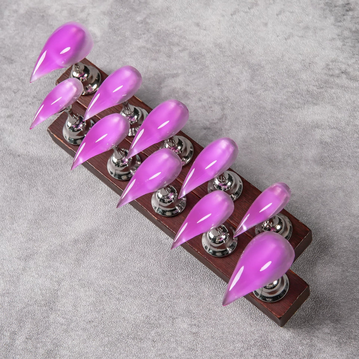 Glossy Stiletto Press-On Nail Tips Set — product view 2