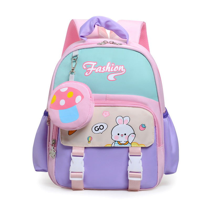 Playful Cartoon-Themed School Backpack LoungeYard — product view 4