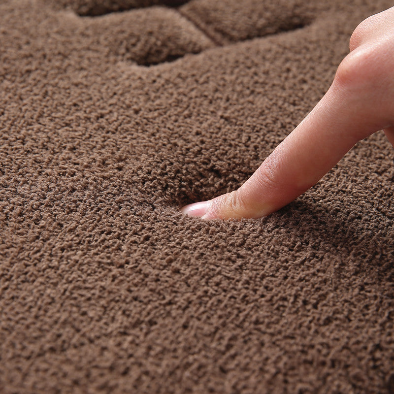 Plush Memory Foam Bath Mat Bowlift — product view 2
