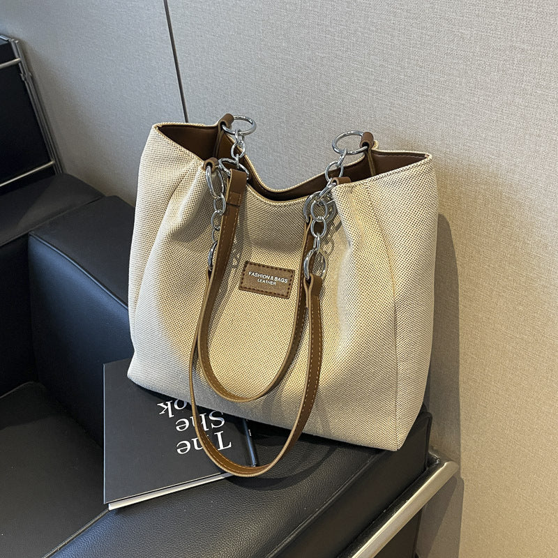 Chic Textured Shoulder Bag LoungeYard — product view 7