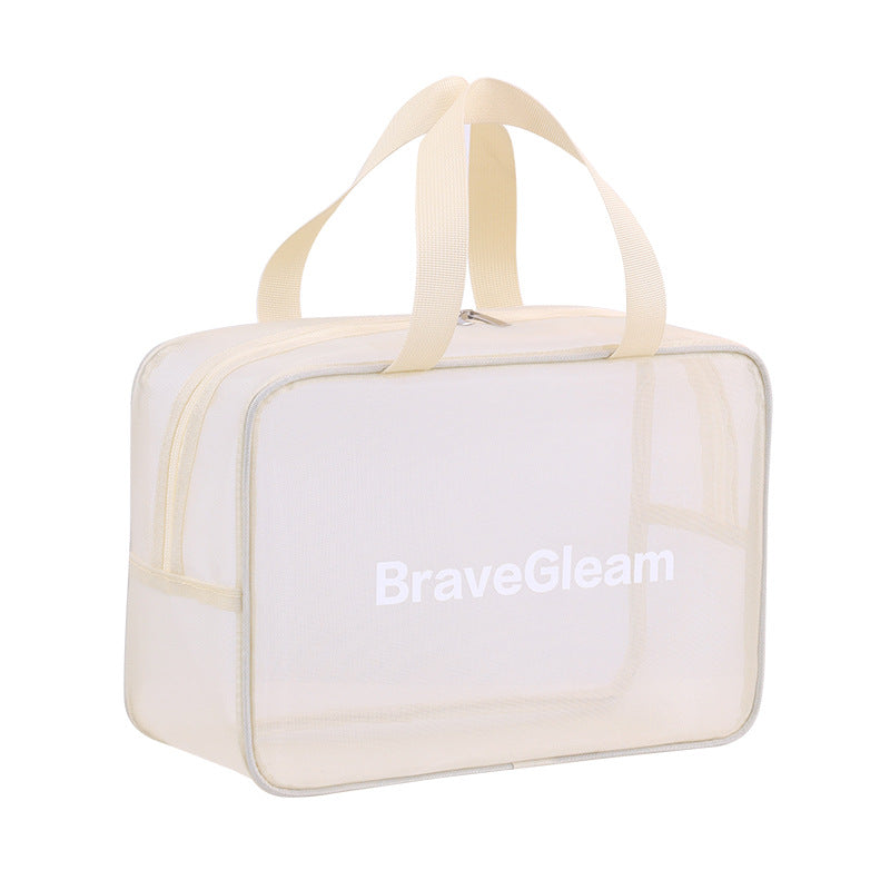 Cosmetic Storage Bag With Transparent Window And Practical Carry Handle LoungeYard — product view 1