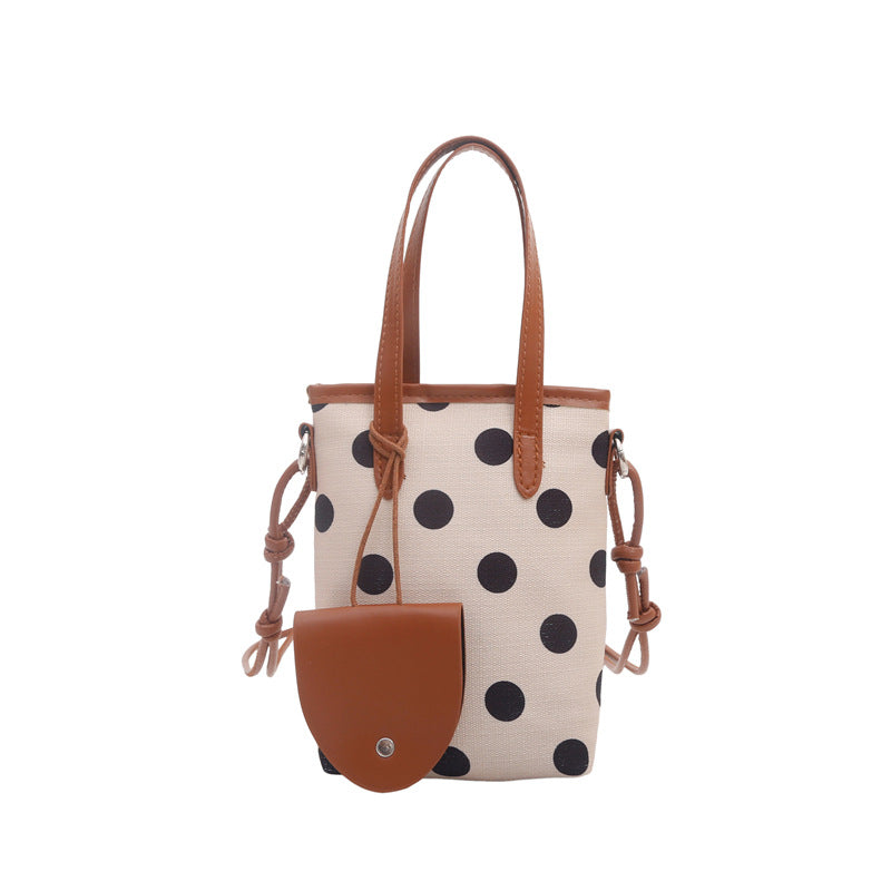 WoChic Polka Dot Tote Bag LoungeYard — product view 7