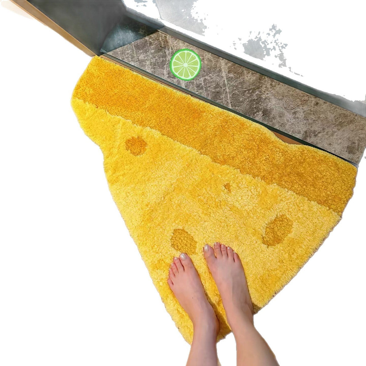 Fun Fruit Slice Shaped Bowlift Mat — product view 3