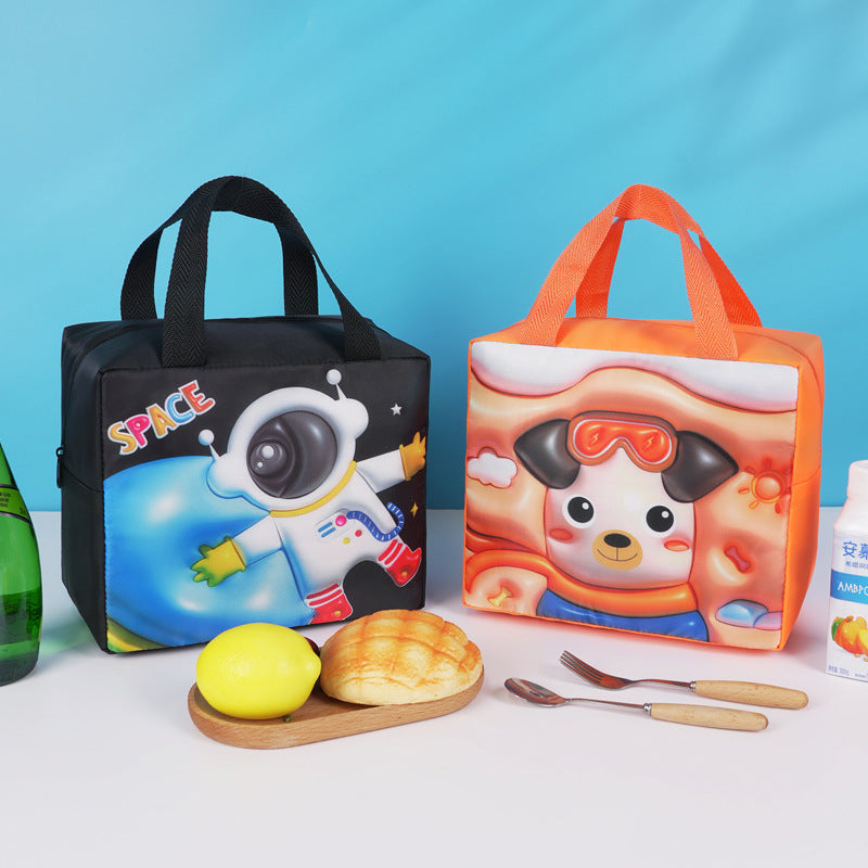 Fun and Playful Cat-Themed Lunch Bag — product view 1