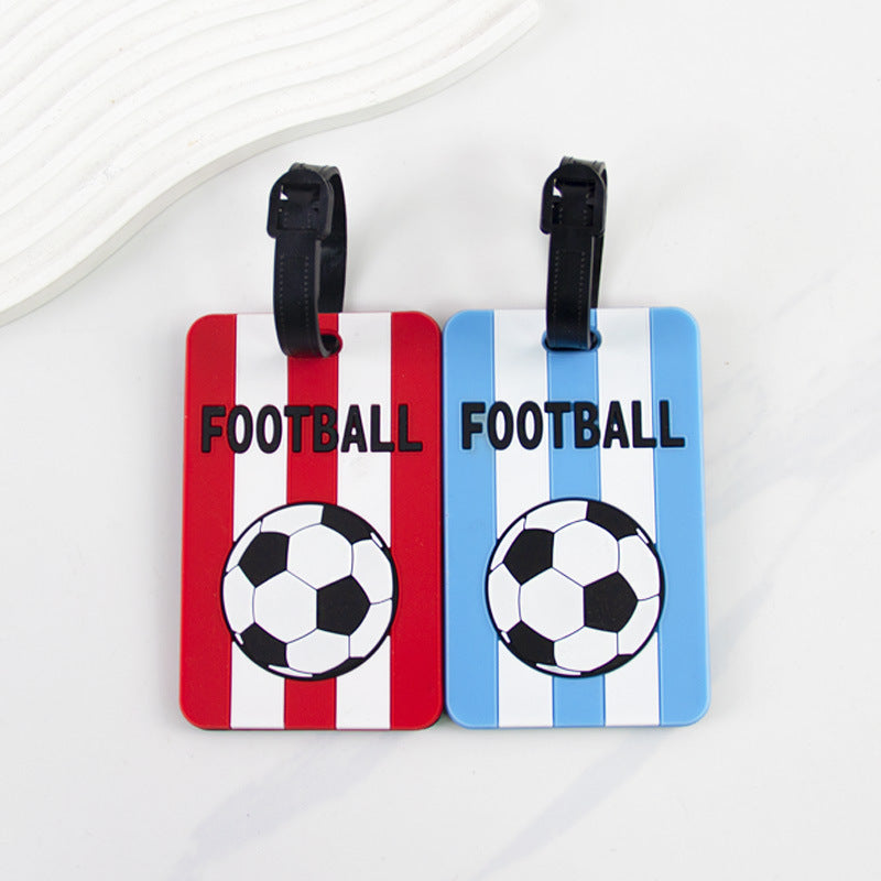 Football-Themed Luggage Tag LoungeYard — product view 3