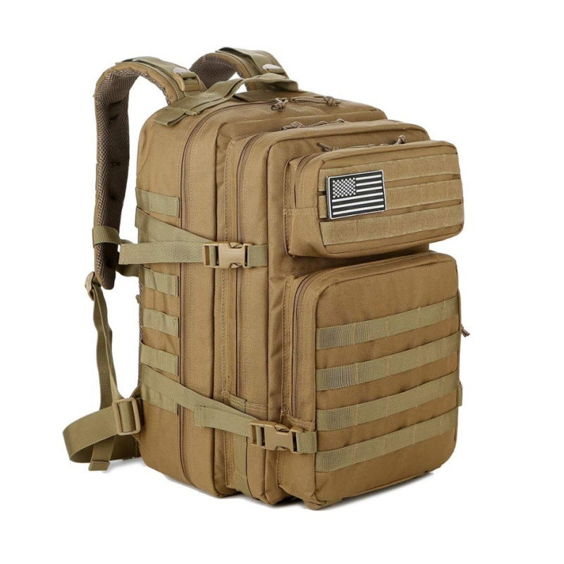 Tactical Backpack with Modular Compartment System and Reinforced Carry Handle LoungeYard — product view 4