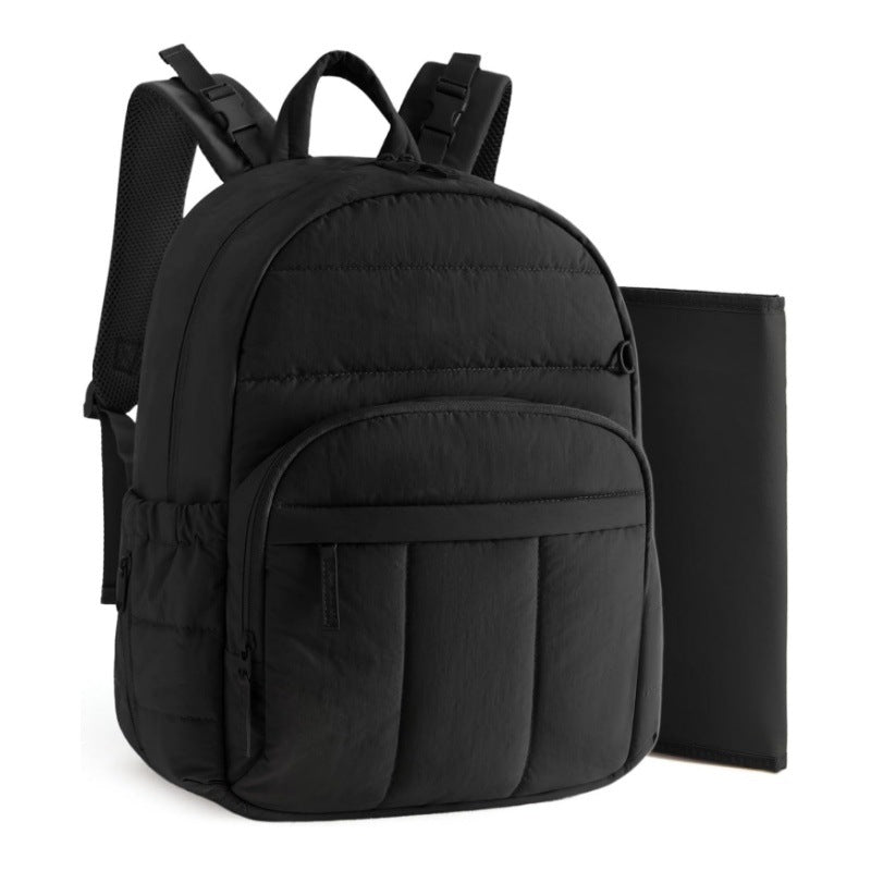 Stylish backpack with multiple compartments and laptop protection sleeve LoungeYard — product view 1