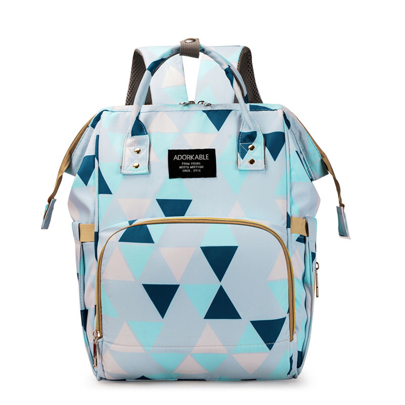 Vibrant Artistic Design Backpack LoungeYard — product view 2