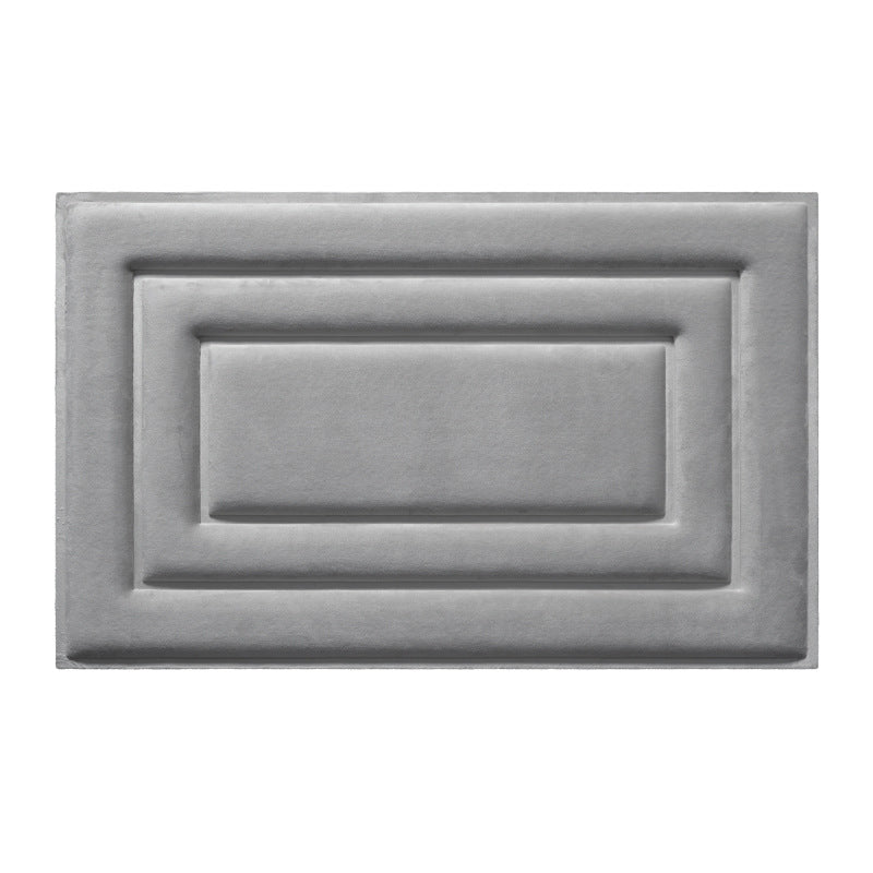 Soft Velvety Bathroom Mat LoungeYard — product view 1