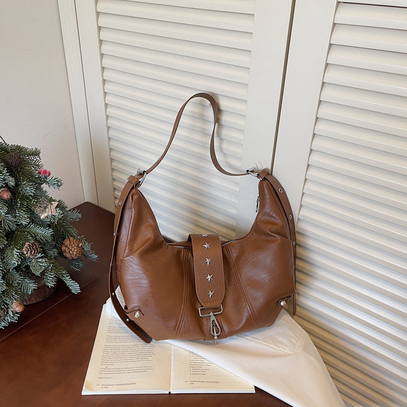 WoChic Leather Hobo Bag LoungeYard — product view 3
