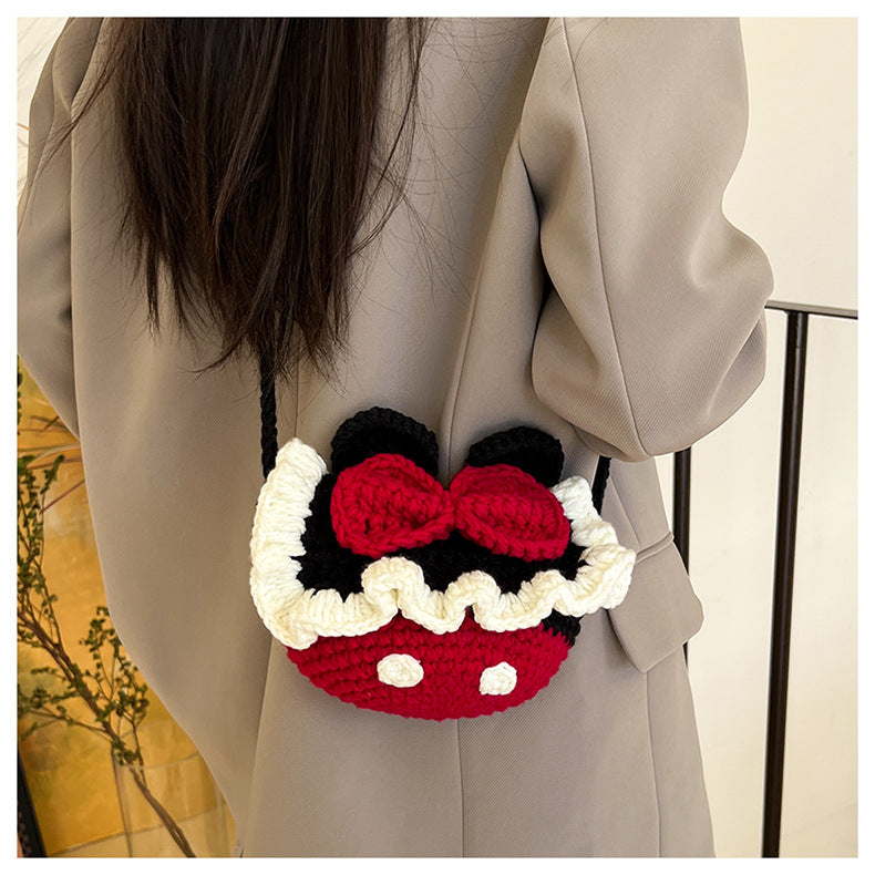 Decorative Crochet Dessert Bag — product view 3