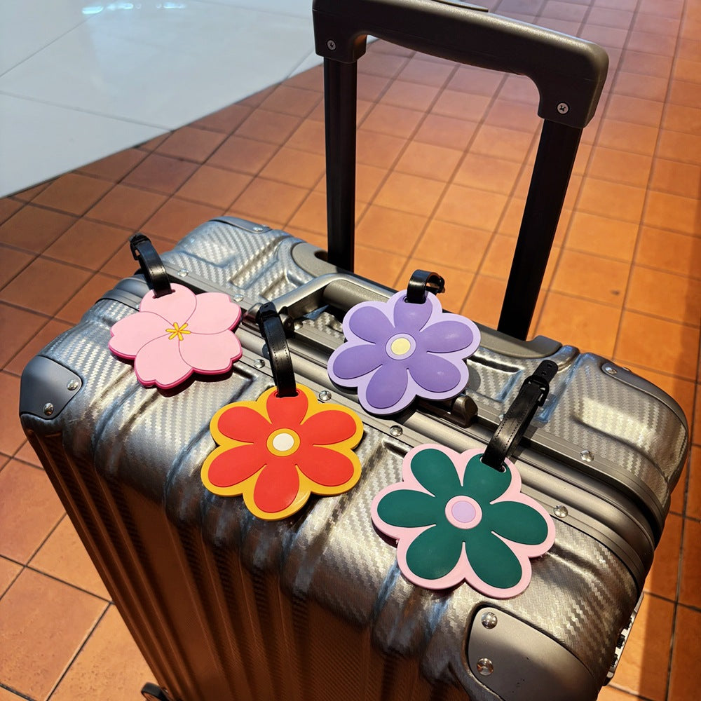 Floral-Themed Travel Luggage Tag LoungeYard — product view 4