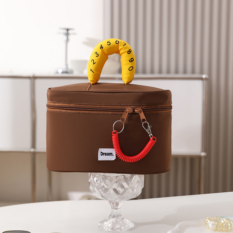 Stylish Multi-Compartment Cosmetic Case LoungeYard — product view 3