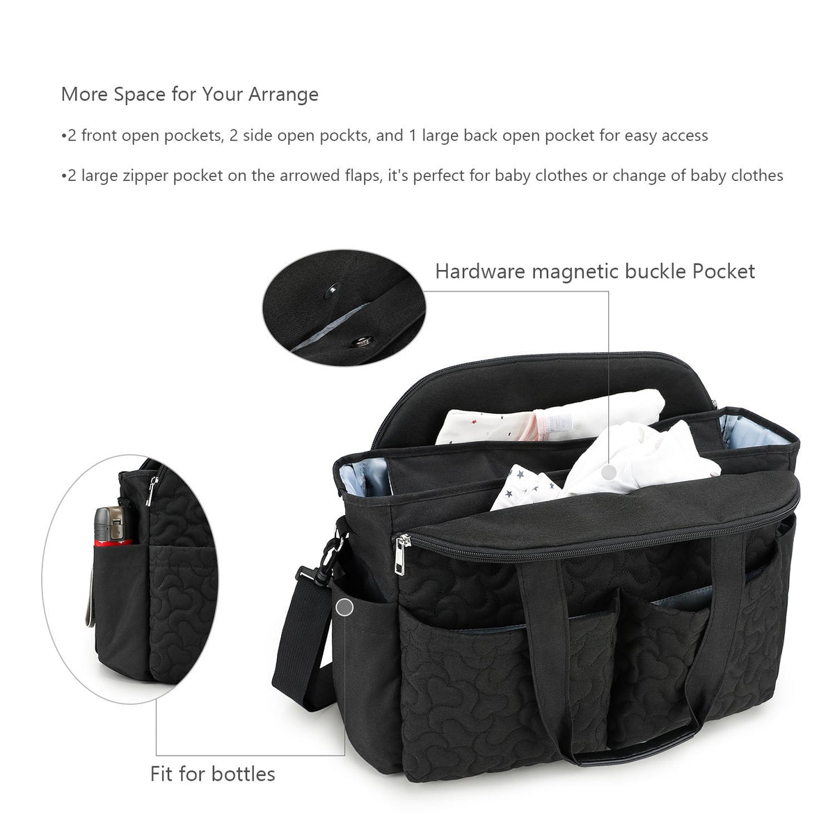 Modular diaper bag LoungeYard — product view 2