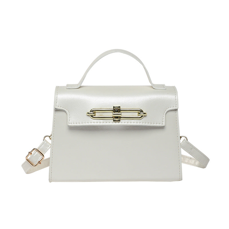 Classic Structured Handheld Satchel — product view 3