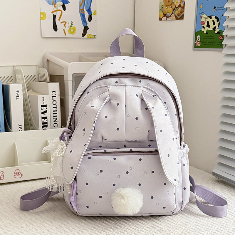 Cute Bunny-Themed Backpack LoungeYard — product view 7