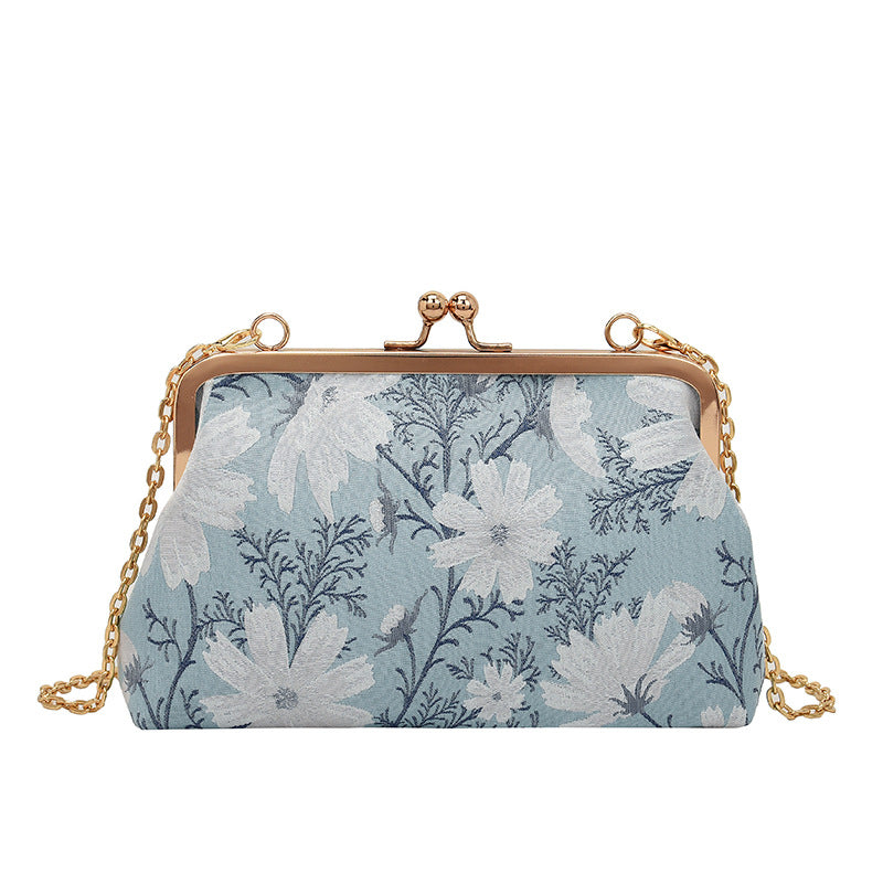 Decorative Floral Clutch — product view 3