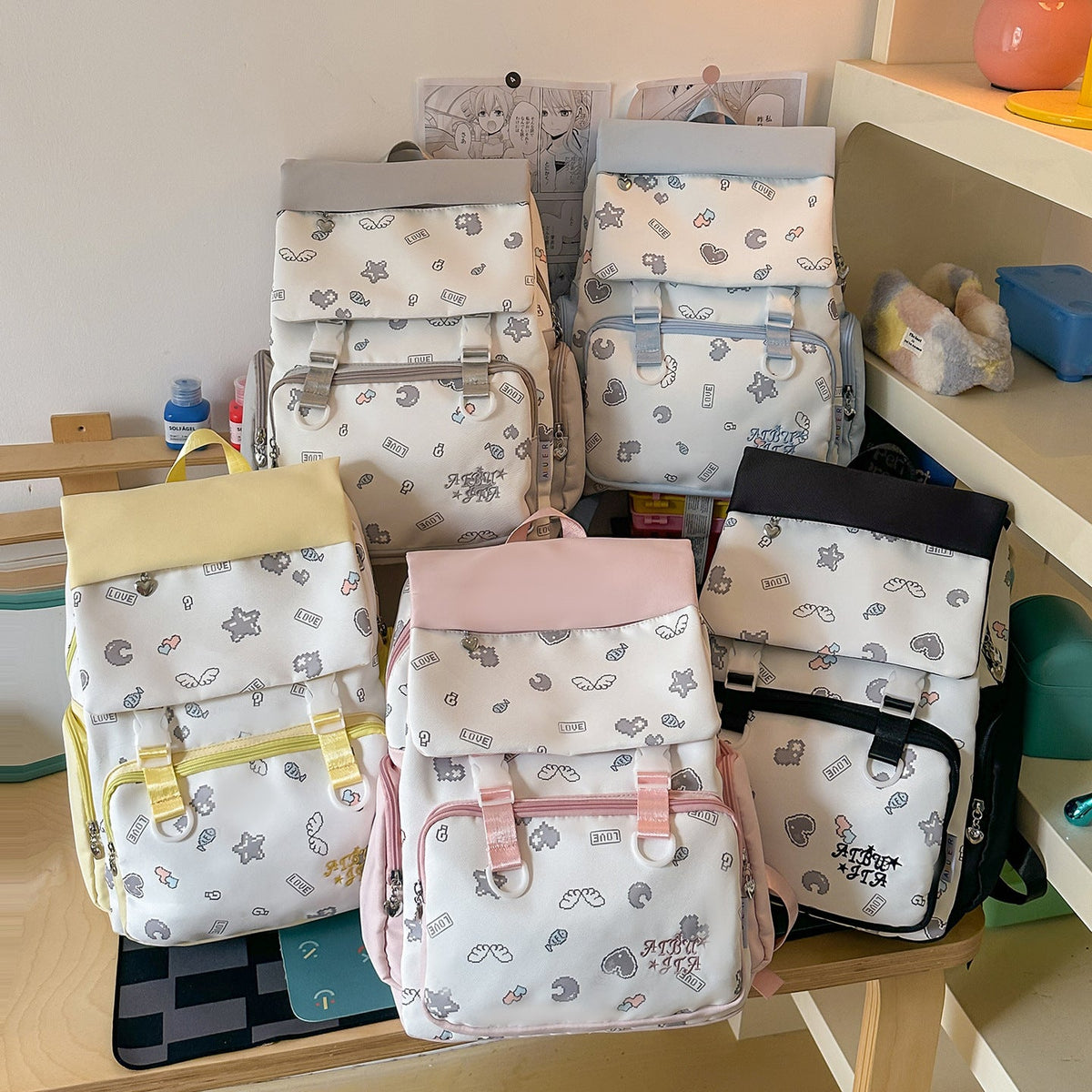 Cute Character-Themed Backpack LoungeYard — product view 4