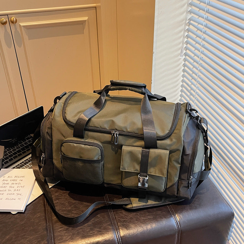 Spacious Multi-Pocket Weekender Duffel Bag LoungeYard — product view 2
